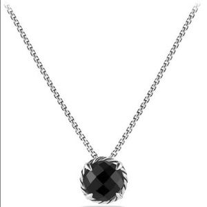 David Yurman pendant necklace - black onyx